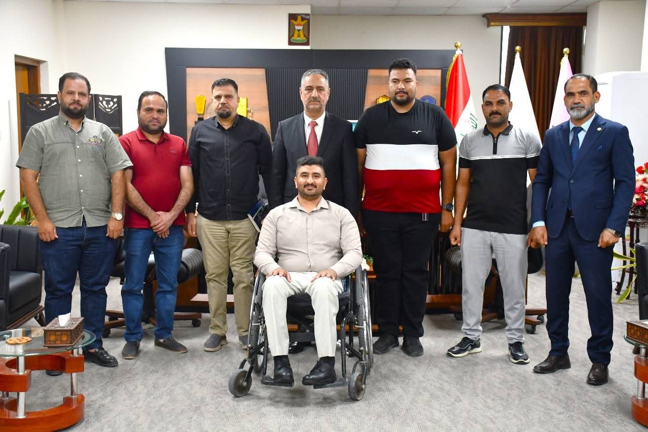 زيارة وفد لجنة حقوق ذوي الإعاقة بمحافظة الأنبار