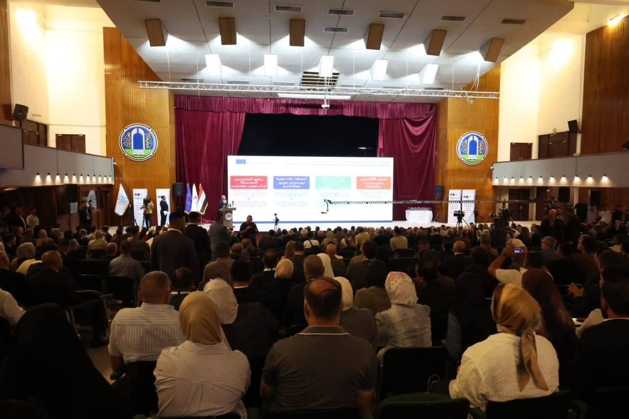 فعاليات اليوم الوطني لبرنامج "+Erasmus" بجامعة بغداد