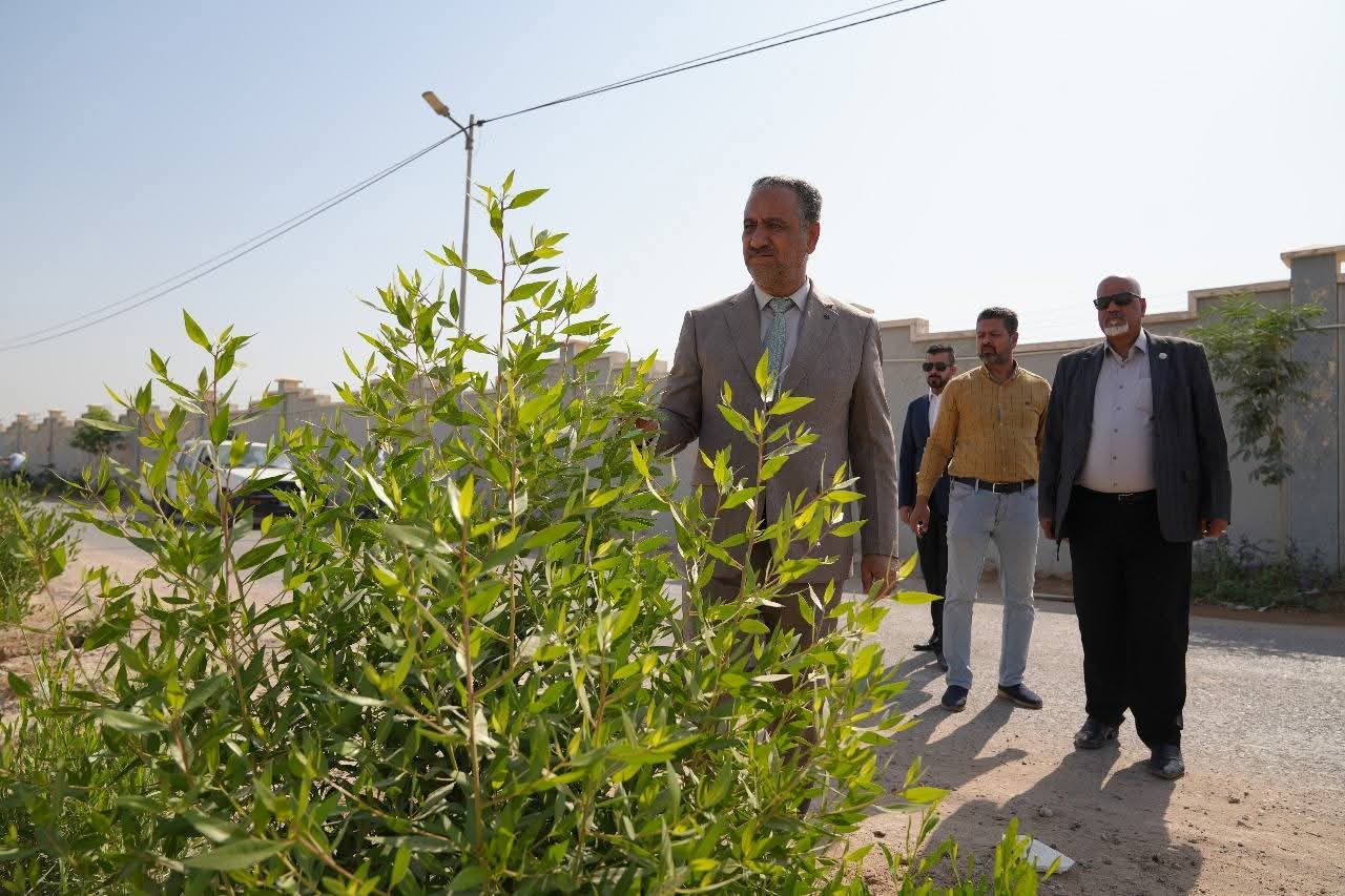 University of Fallujah Continues Tree-Planting Campaigns at the New University City Site