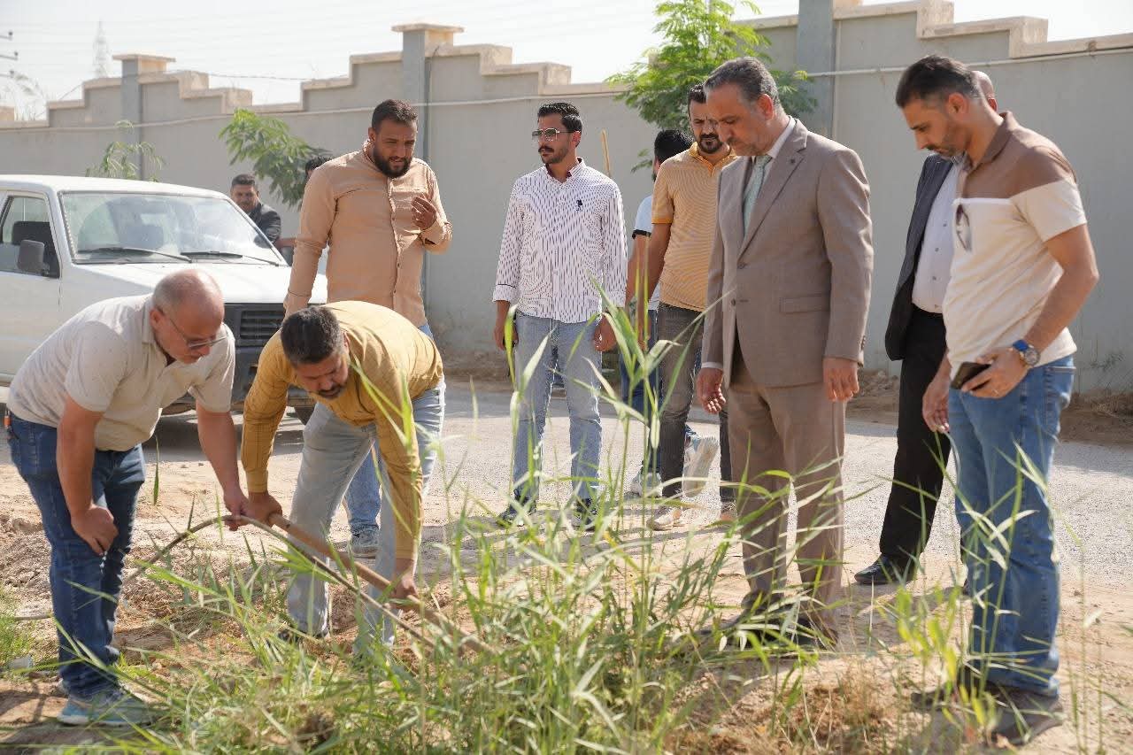 University of Fallujah Continues Tree-Planting Campaigns at the New University City Site