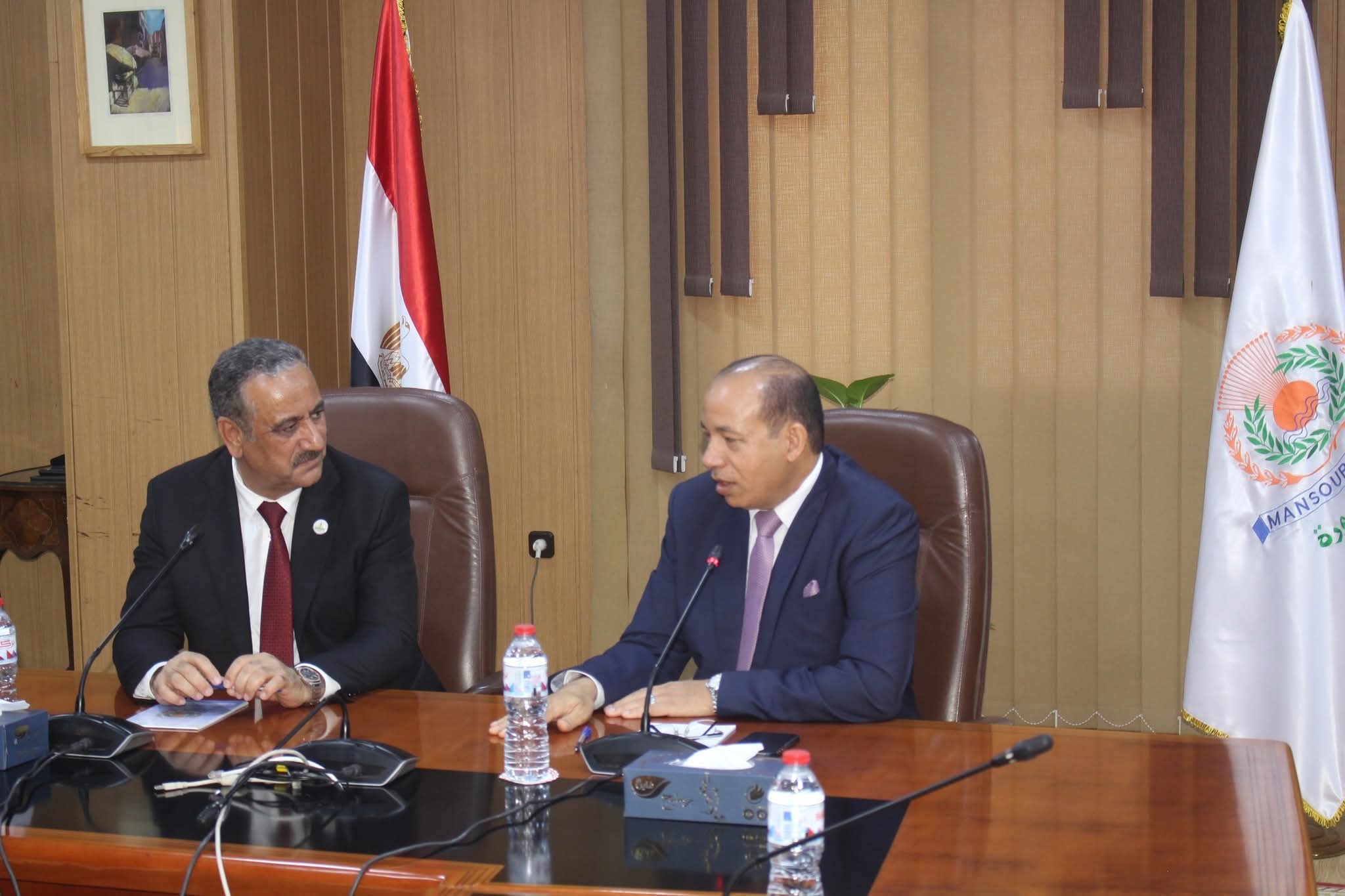 زيارة وفد جامعة الفلوجة إلى جمهورية مصر العربية 