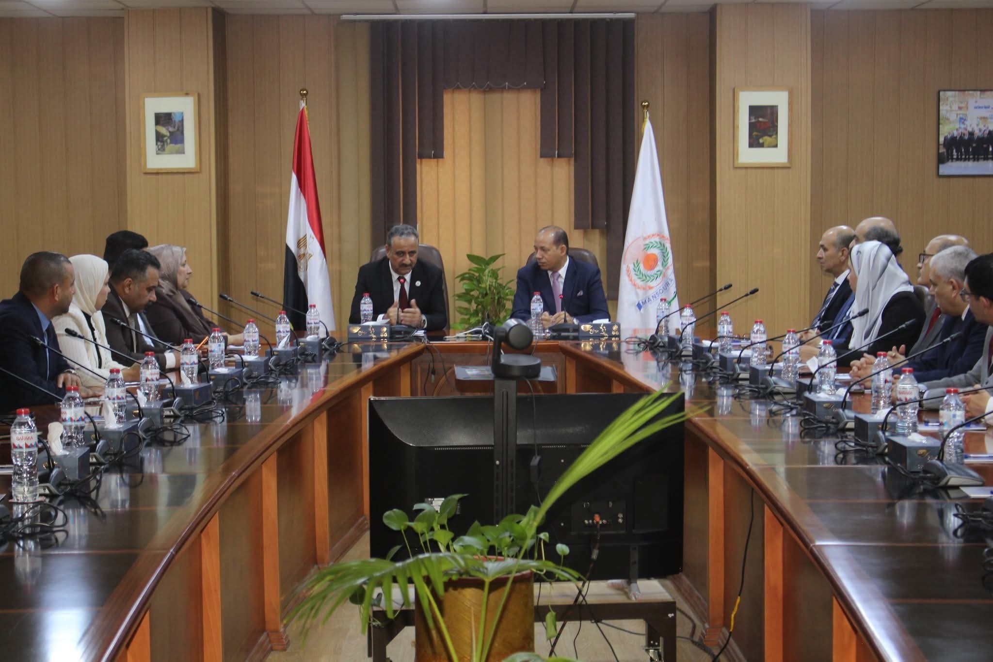 زيارة وفد جامعة الفلوجة إلى جمهورية مصر العربية 