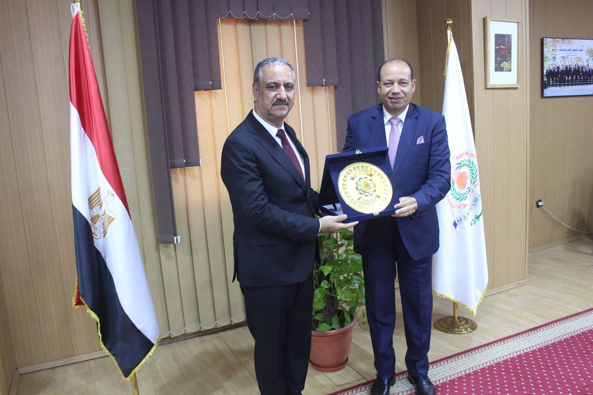 زيارة وفد جامعة الفلوجة إلى جمهورية مصر العربية 
