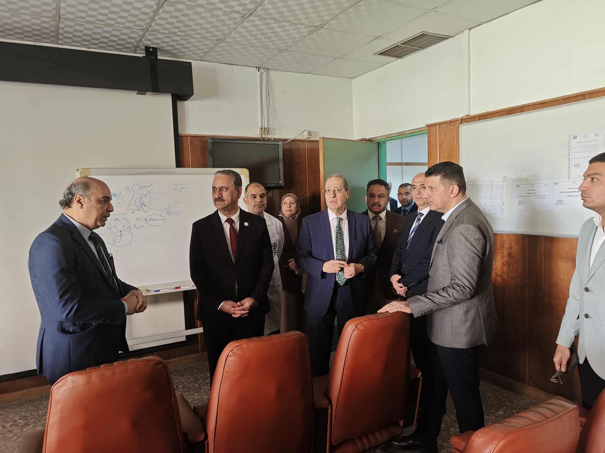 زيارة وفد جامعة الفلوجة إلى جمهورية مصر العربية 