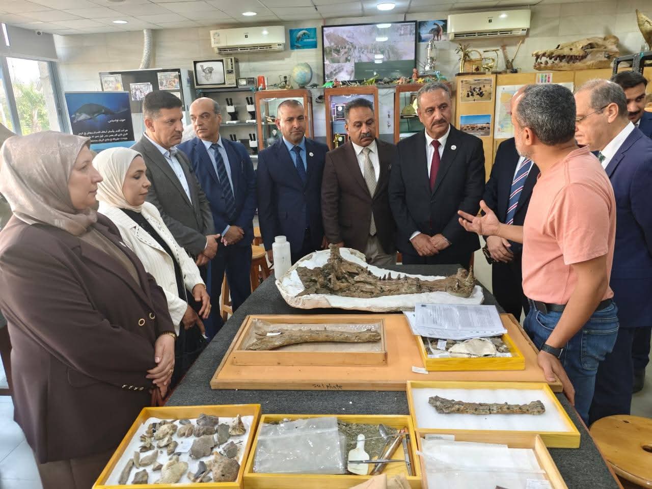 زيارة وفد جامعة الفلوجة إلى جمهورية مصر العربية 