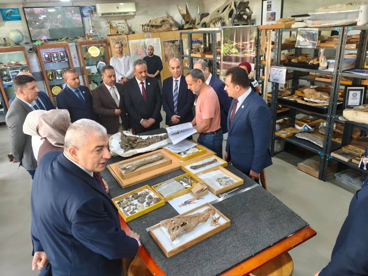 زيارة وفد جامعة الفلوجة إلى جمهورية مصر العربية 