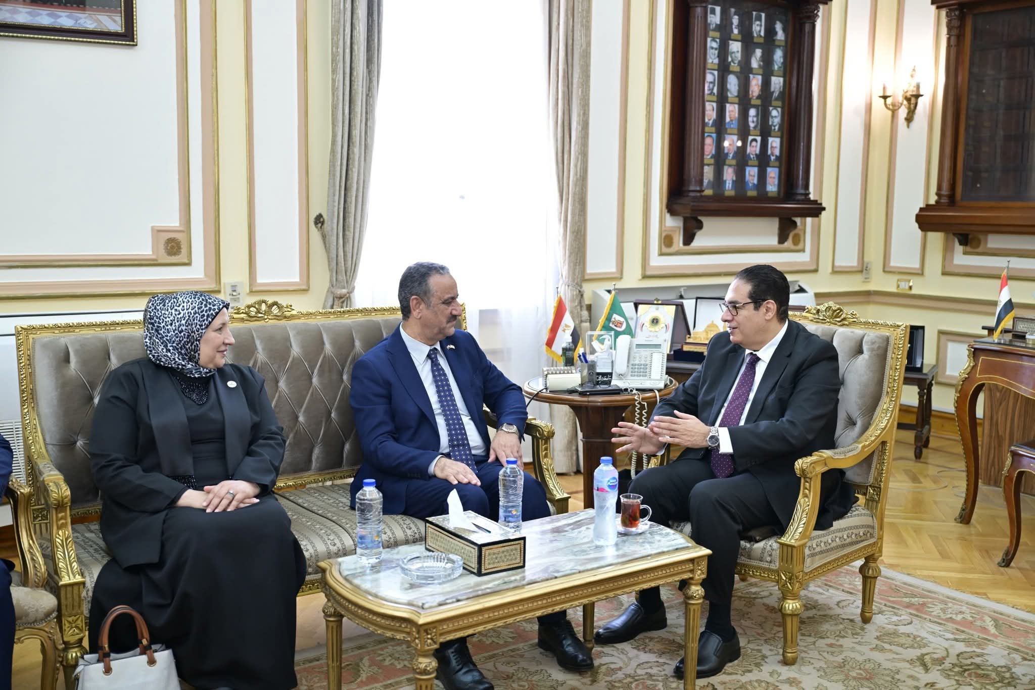 President of the University of Fallujah Visits Cairo University to Discuss Ways to Enhance Academic and Scientific Cooperation