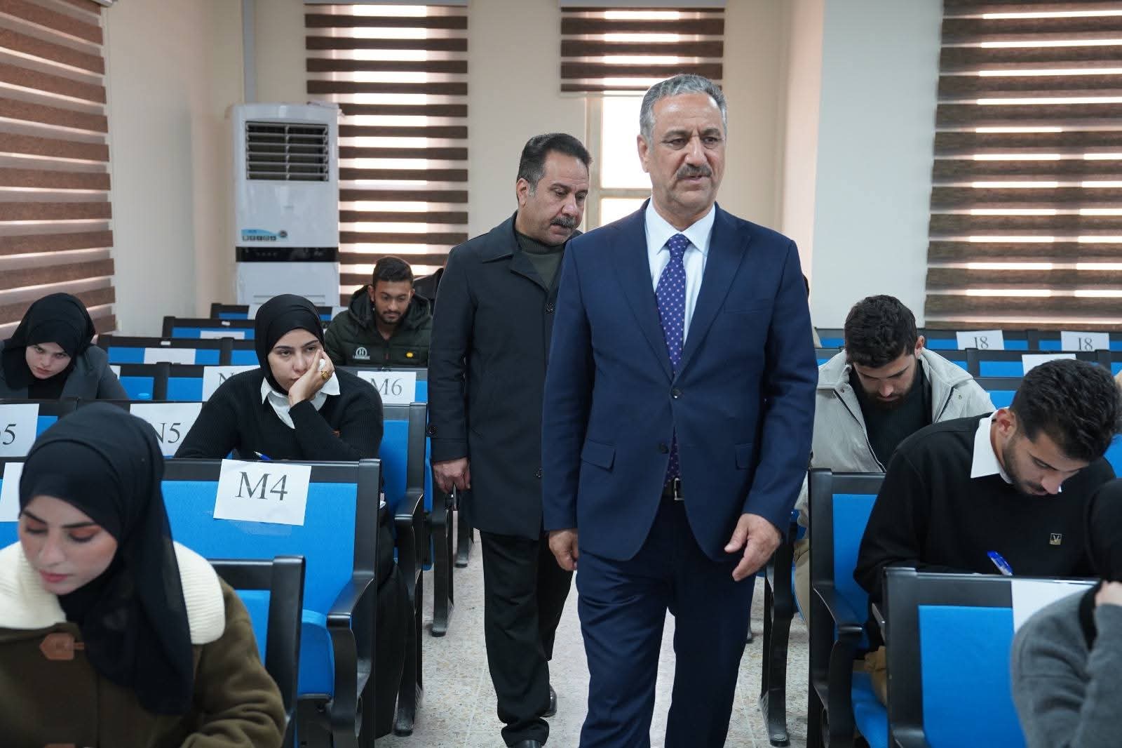 University President's visit to the College of Applied Sciences