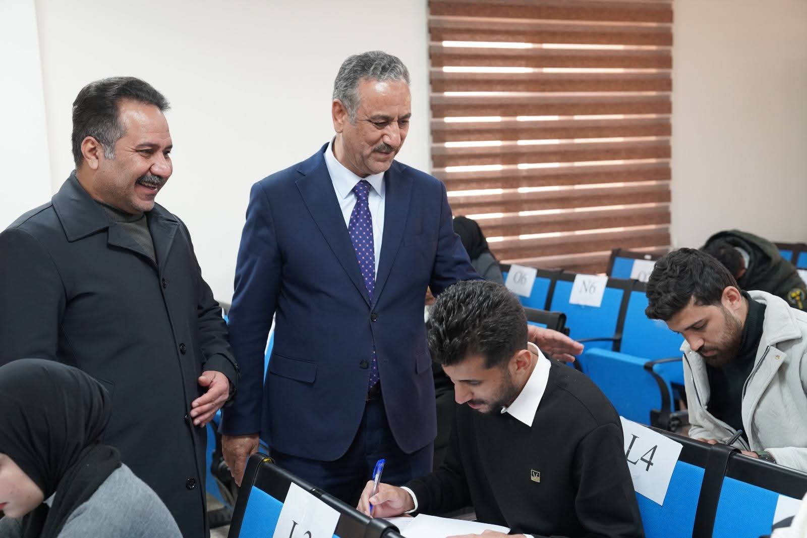 University President's visit to the College of Applied Sciences
