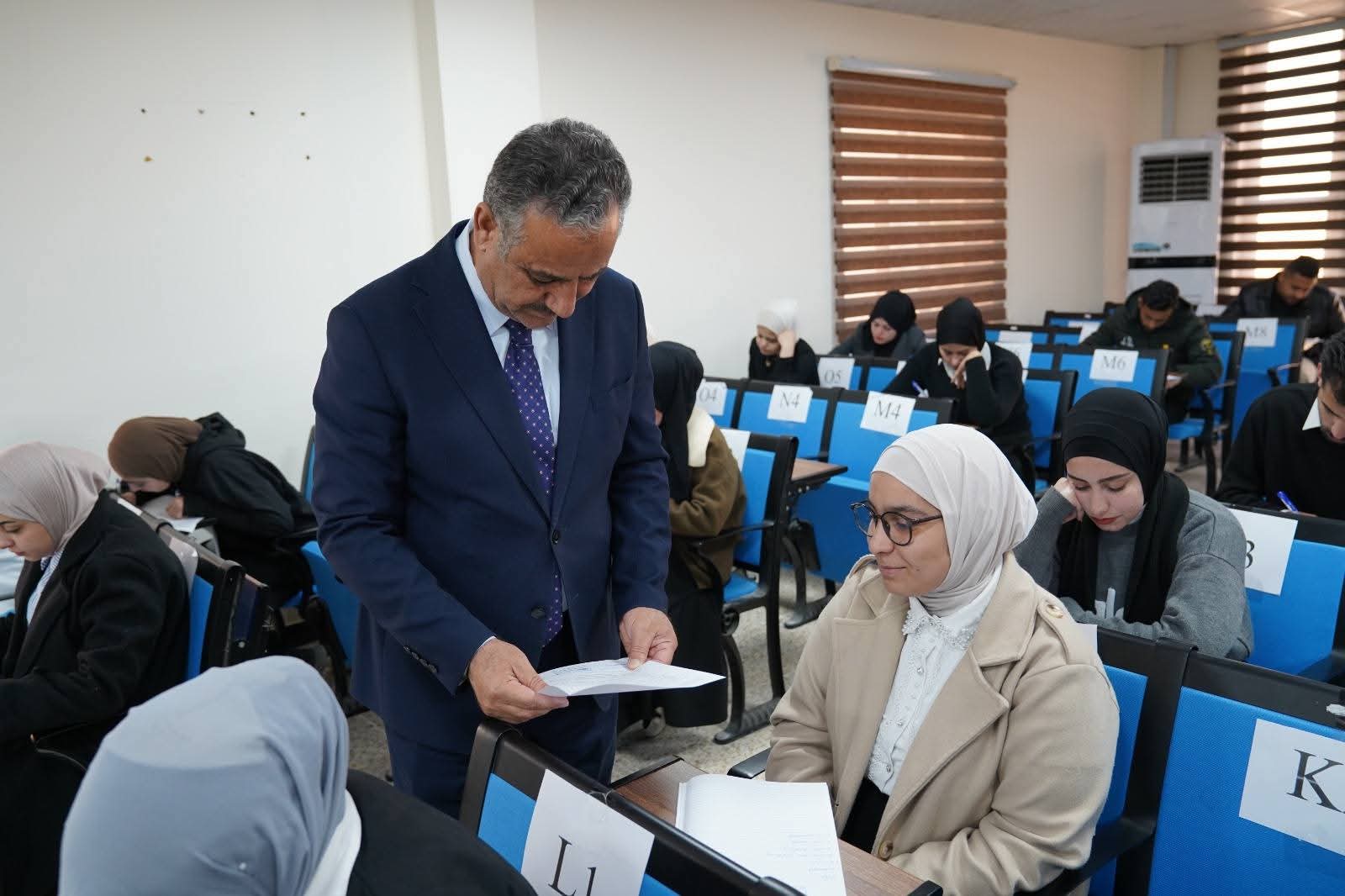University President's visit to the College of Applied Sciences