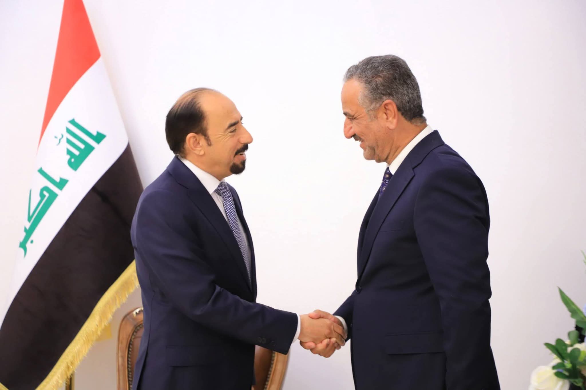 University President Visits Anbar Chairman