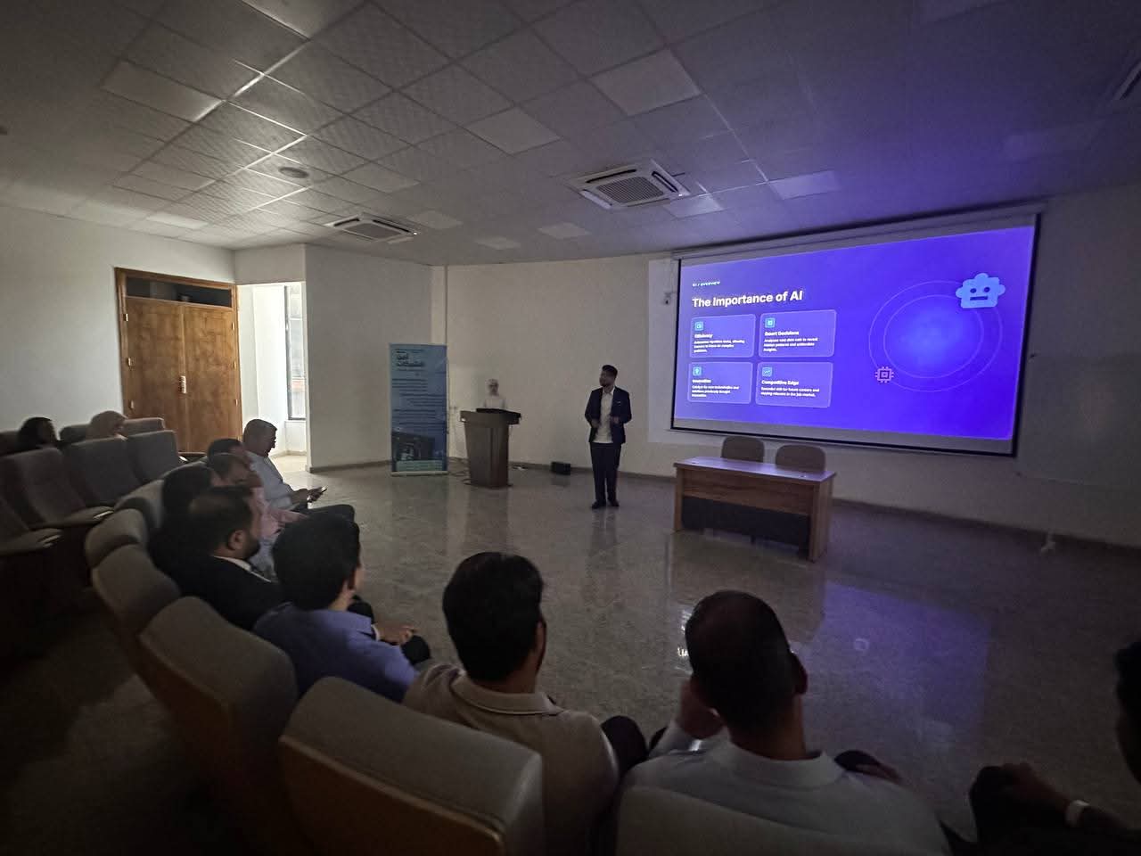 Scientific lecture at the College of Information Technology