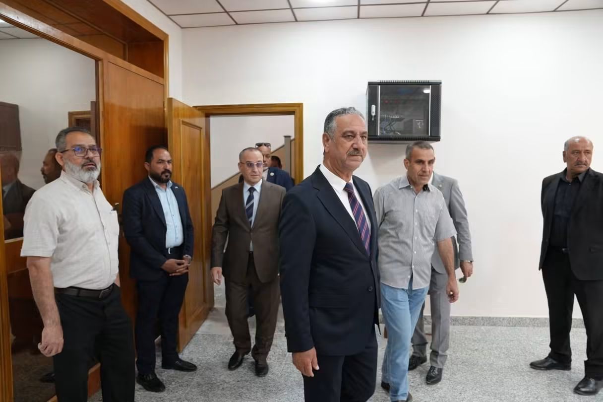 University President Inspects Construction and Projects Department