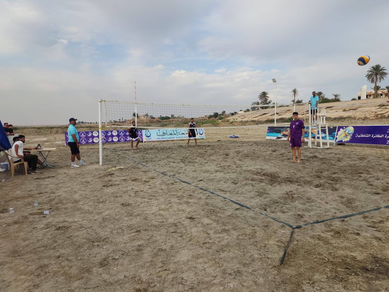 University Team Shines in the Iraqi Universities Beach Volleyball Championship