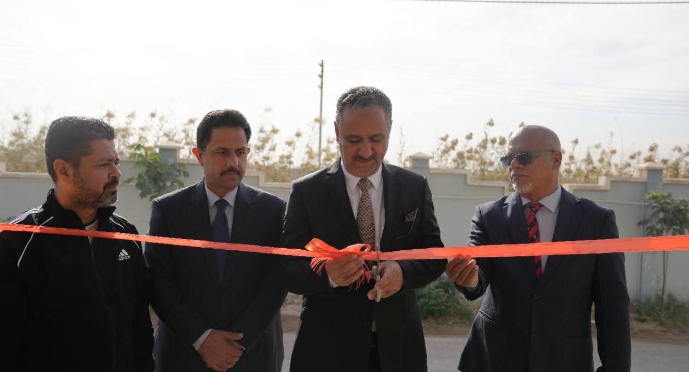 Inauguration of the new seven-a-side football pitch