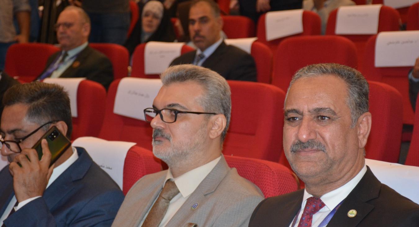 Assistant President of the University of Fallujah for Scientific Affairs participates in the activities of the first conference of the Industrial Advisory Council in Iraqi universities