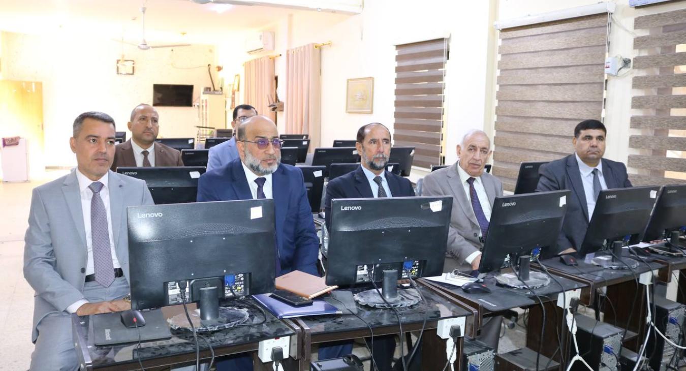 The Department of Graduate Studies holds a scientific workshop at the College of Islamic Sciences on the mechanism of work in the scientific expertise system
