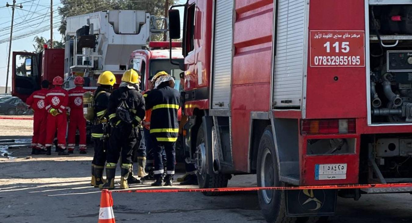 Simulating the emergency plan for a virtual firefighting and safe evacuation operation in the Fallujah University Presidency building
