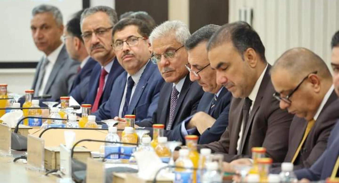 Participation of the University President in the meeting of the opinion committee at the Ministry of Higher Education and Scientific Research