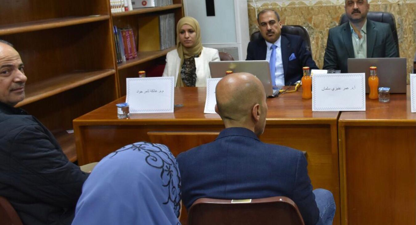 Fallujah University organizes a scientific symposium coinciding with “Arab Libraries Day”