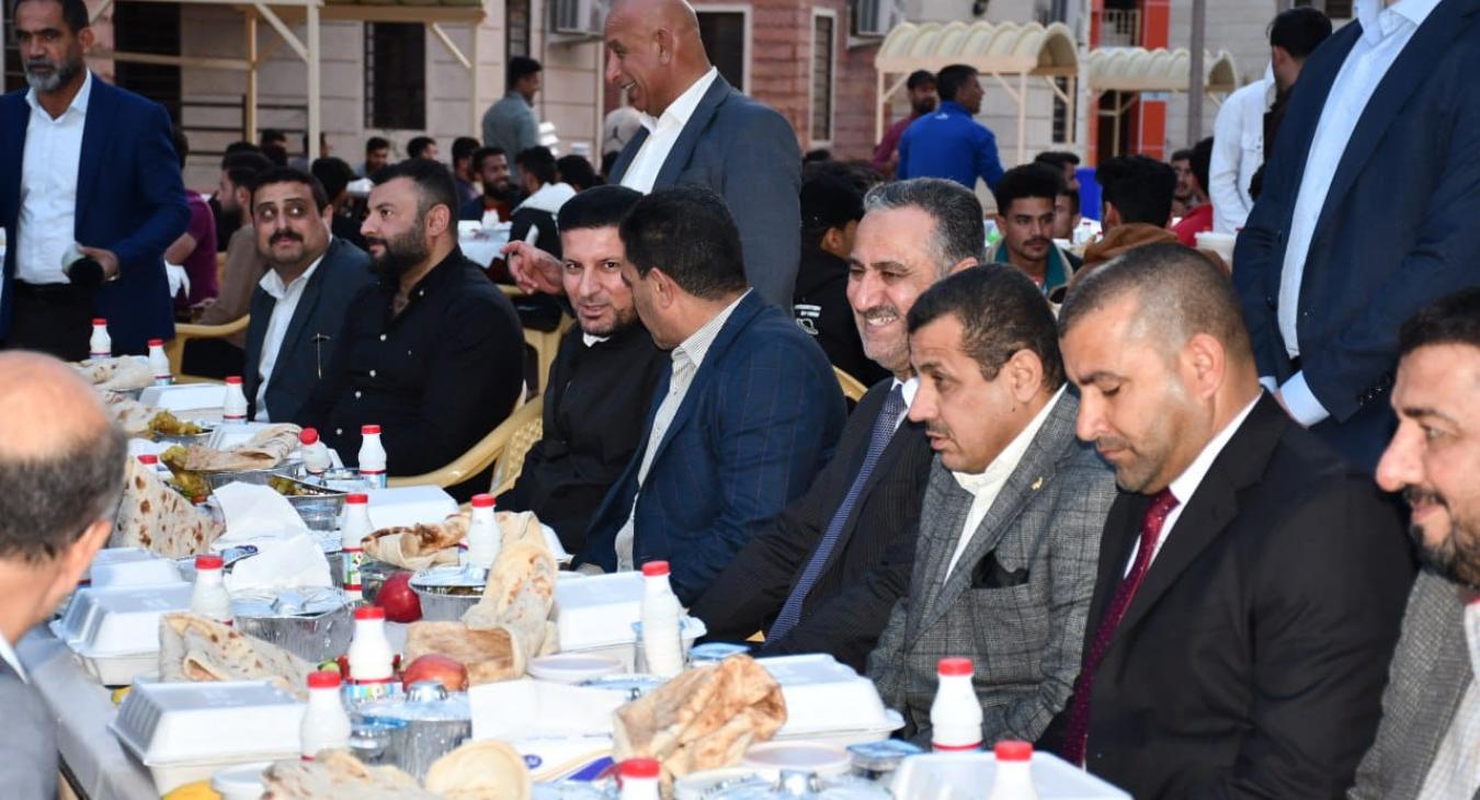 Fallujah University holds a Ramadan Iftar banquet for internal department students