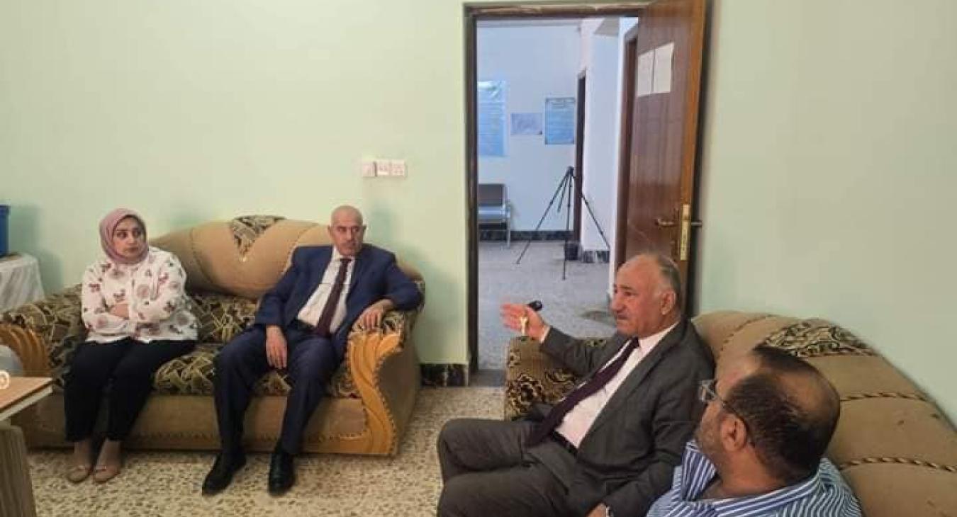 The management of the Center for Biological and Environmental Technologies conducts an inspection visit to the southern site