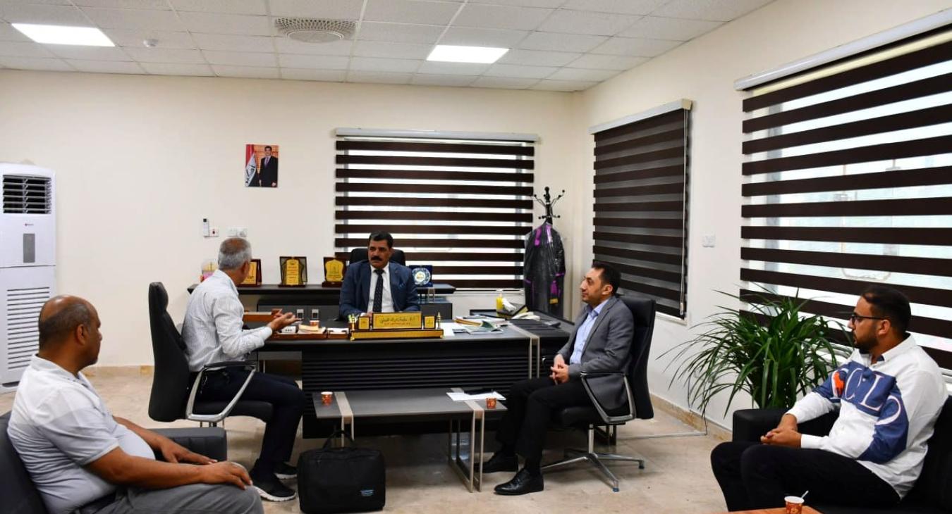 The Electronic Governance Program Implementation Committee at the University of Fallujah holds its meeting headed by the Assistant President of the University for Administrative Affairs