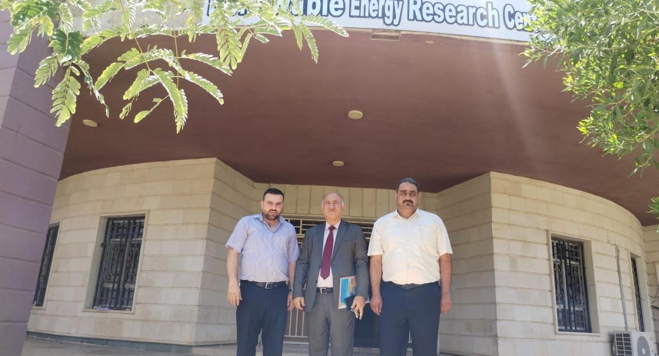 A visit to enhance scientific cooperation between the University of Fallujah and the Upper Euphrates Basin Development Center