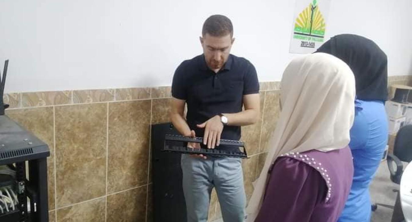 Fallujah University launches a summer training program for students majoring in computers