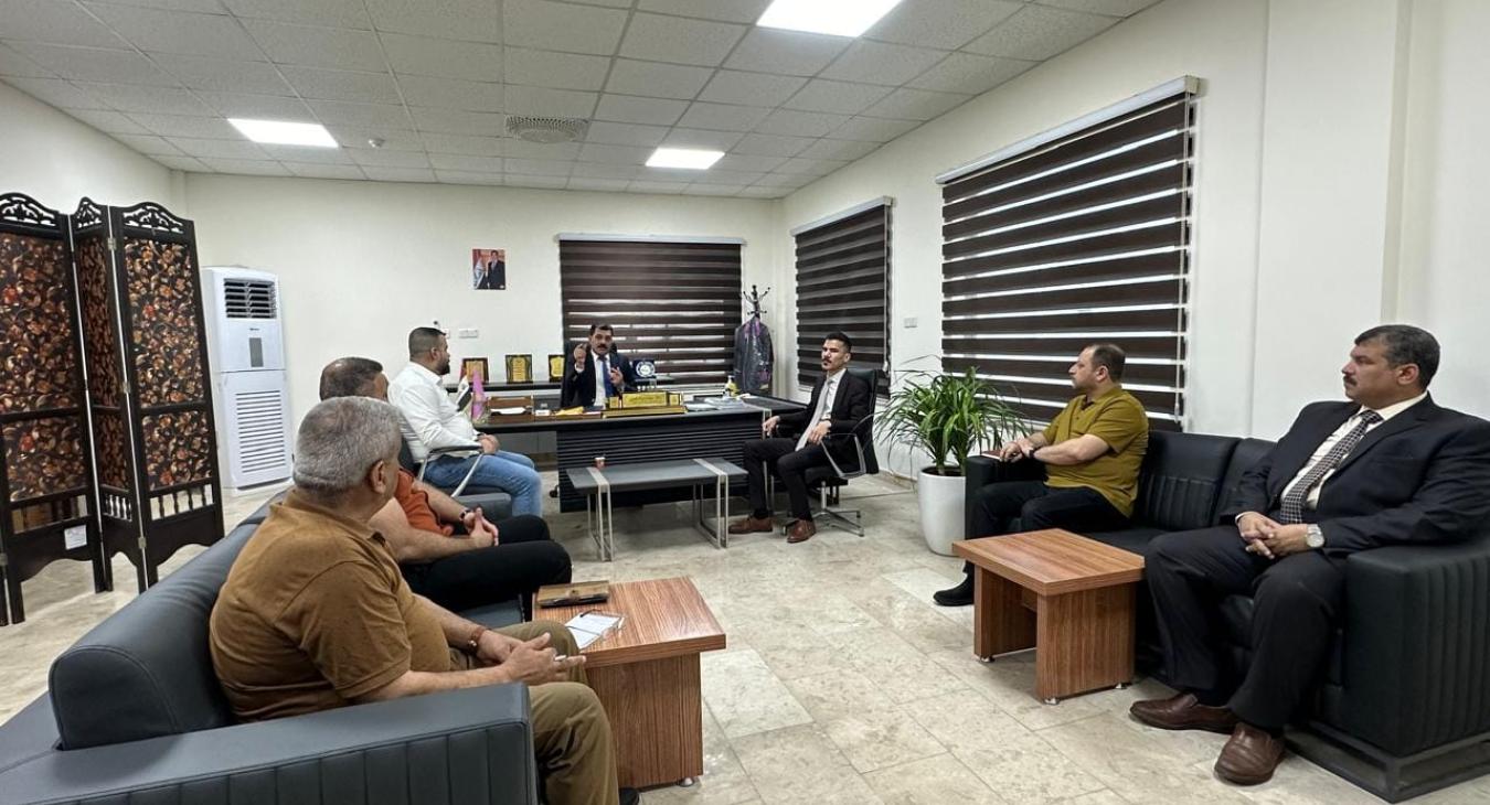 The Central Committee for Combating and Reducing Corruption at Fallujah University holds its regular meeting