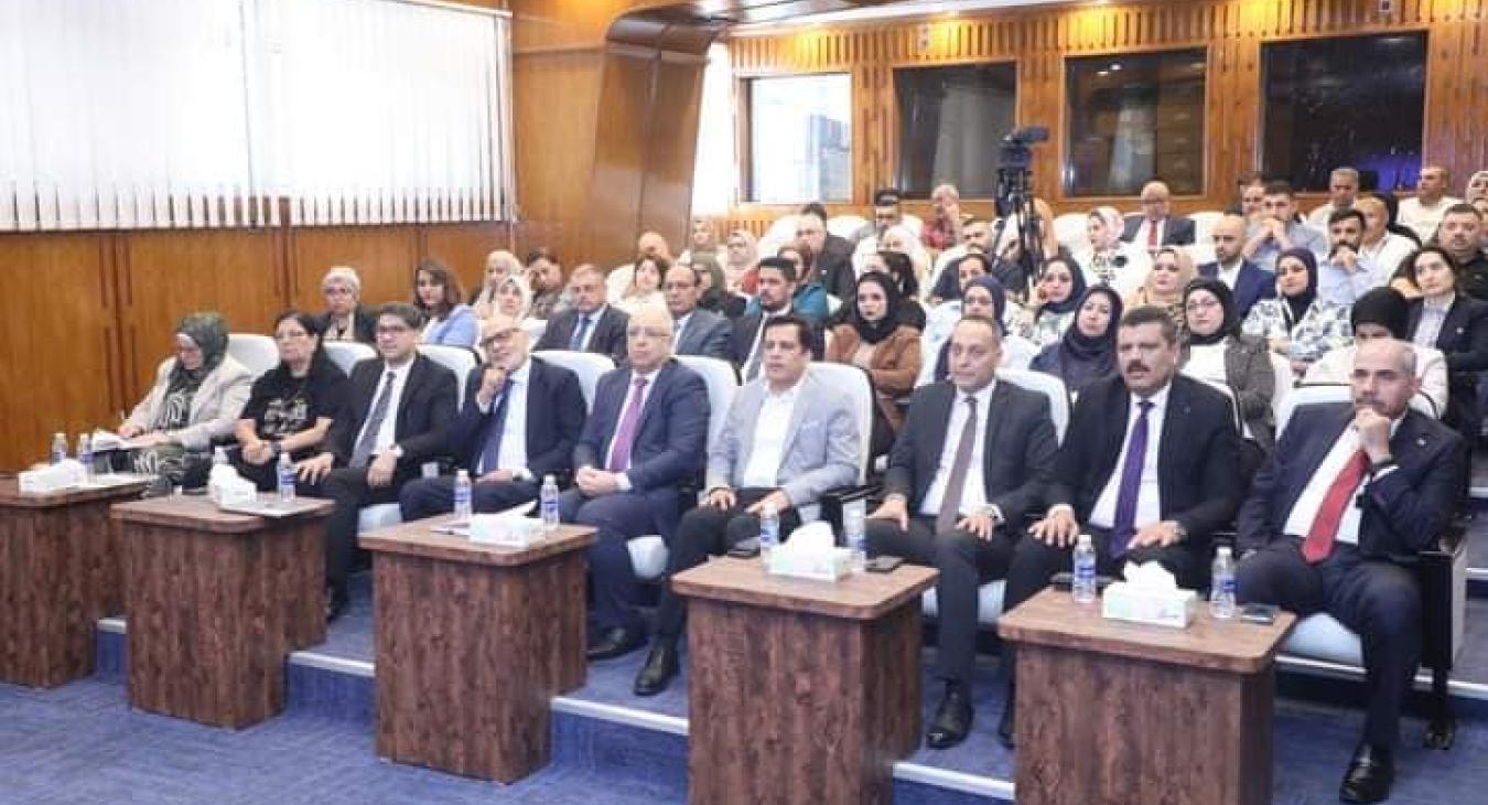 Fallujah University participates in a workshop on the experience of the Egyptian Forum for Sustainable Development