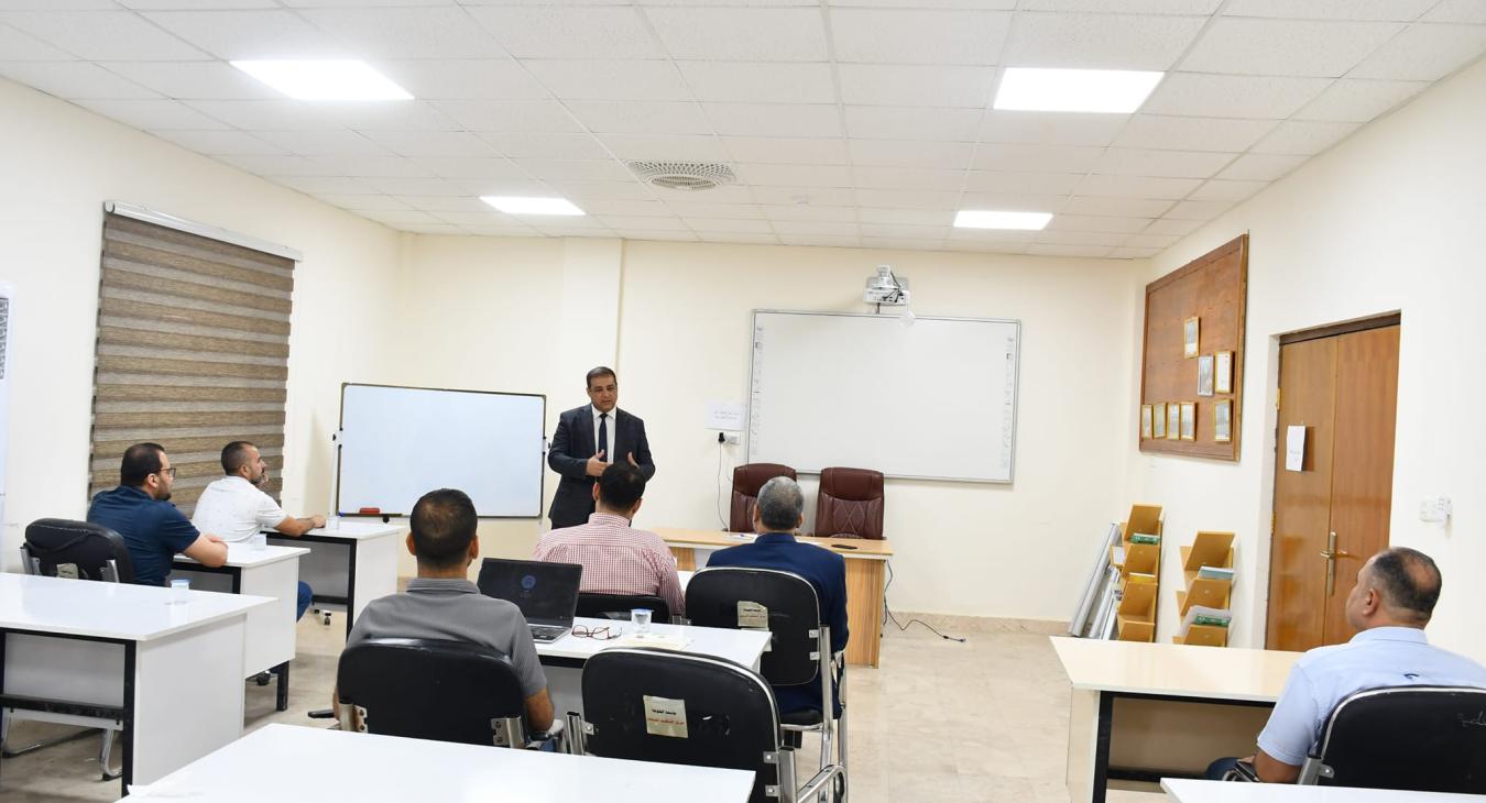 Fallujah University organizes a workshop on the student records management guide in preparation for the 2024-2025 academic year
