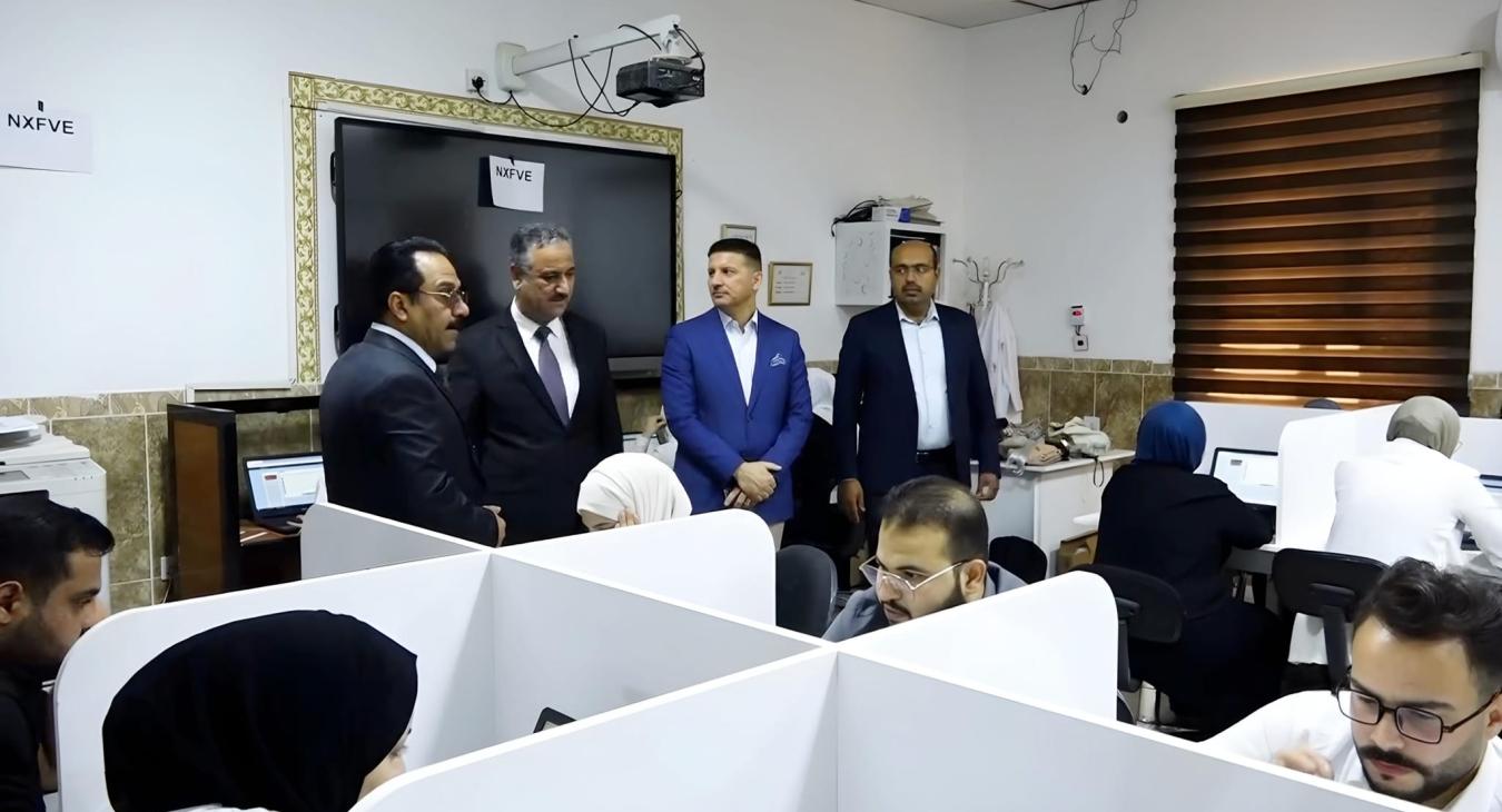 The College of Medicine at Fallujah University achieves first place in the comprehensive evaluation exam