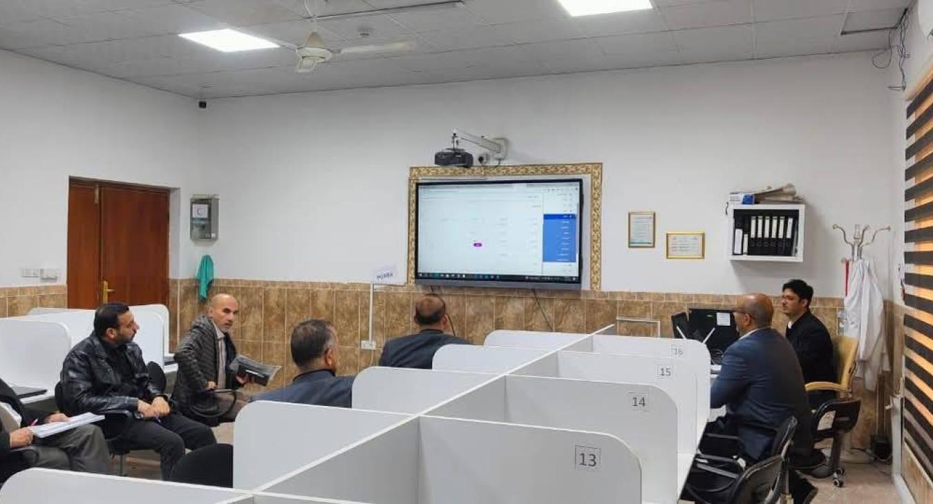 The Electronic Calculator Center organizes a training workshop on the new electronic central library system