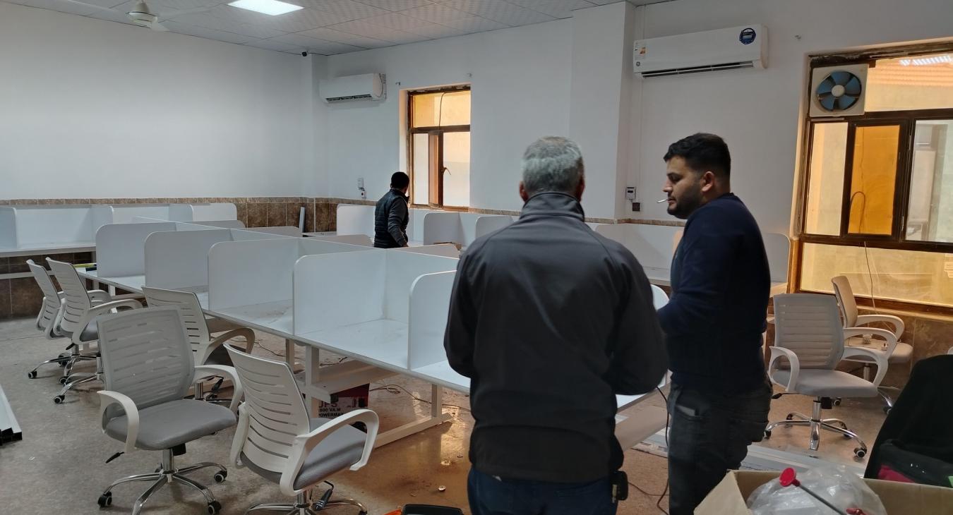 Business continuity in establishing the third laboratory in the Electronic Calculator Center